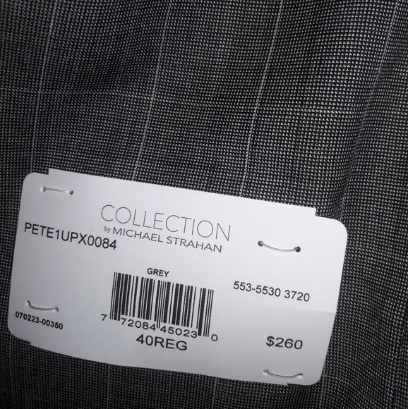 Collections By Micheal Strahan Sz 40R Suit Jacket - Picture 7 of 8
